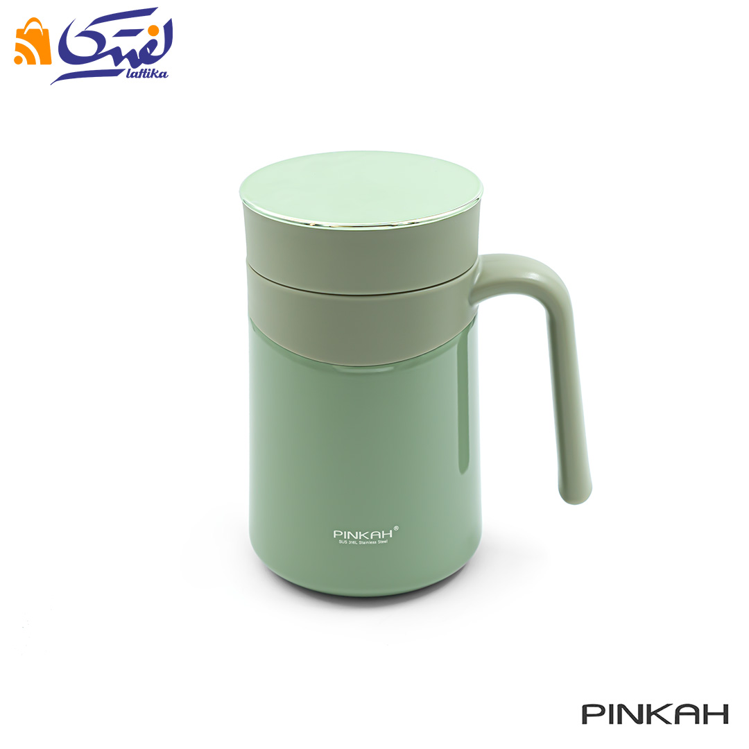 قیمت تراول ماگ دسته دار پینکا 330 میلی لیتر کد PJ-3685-L