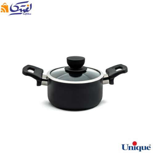 قابلمه سایز 14 یونیک کف گرانیت مشکی UN-8101