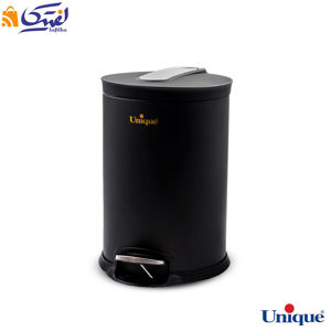 سطل زباله استیل یونیک 12 لیتری مشکی UN-4220
