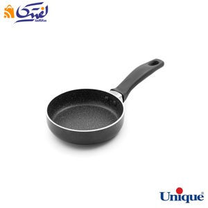 تابه تک دسته یونیک سایز 14 کف گرانیت طوسی تیره UN-8114