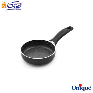 تابه تک دسته سایز 14 یونیک کف گرانیت مشکی UN-8113