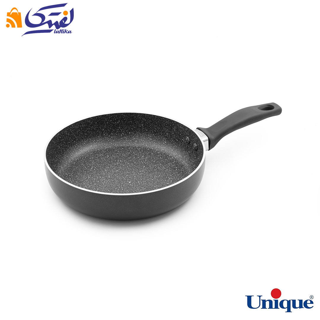 تابه تکدسته سایز 20 یونیک کف گرانیت طوسی تیره UN-8118