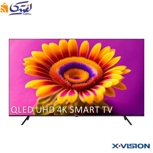 تلویزیون QLED UHD 4K هوشمند ایکس‌ویژن سری X مدل X15 سایز 75 اینچ