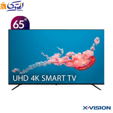 تلویزیون 4K UHD هوشمند ایکس‌ویژن سری 7 مدل XCU775 سایز 65 اینچ