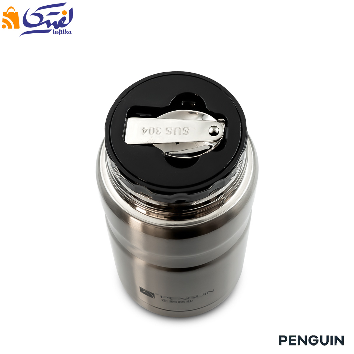فلاسک غذا پنگوئن داخل استیل 1000 میلی لیتر QE-5020