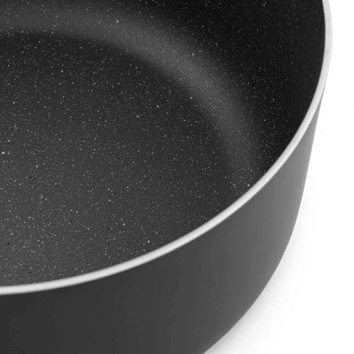 خرید قابلمه سایز 28 یونیک کف گرانیت مشکی UN-8109