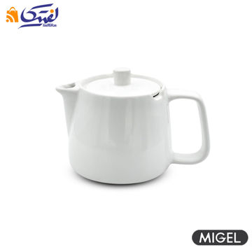 قوری چینی یدک چای ساز میگل سازگار با 305 301 GTS 070 (با سبد تفاله گیر)