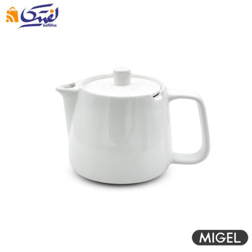 قوری چینی یدک چای ساز میگل سازگار با 305 301 GTS 070 (با سبد تفاله گیر)