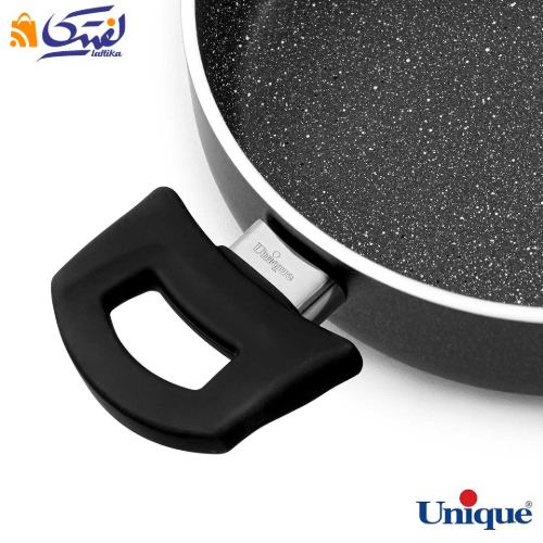 قیمت تابه دو دسته یونیک سایز 24 گرانیت مشکی UN-8123