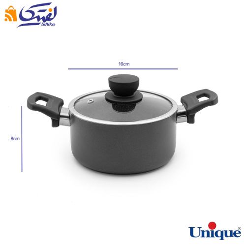 ابعاد قابلمه یونیک کف گرانیت طوسی تیره UN-8104