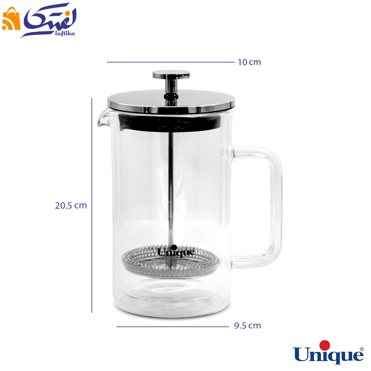 فرنچ پرس یونیک گنجایش 600 میلی لیتر