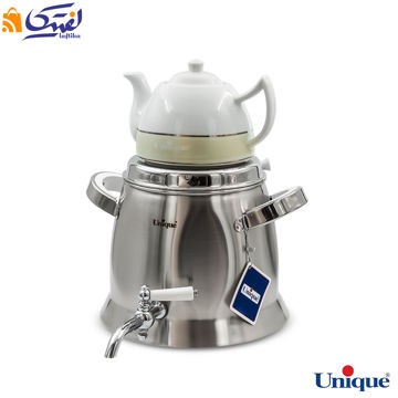 کتری و قوری 6 لیتر شیر دار استیل یونیک UN-7242