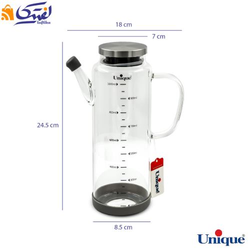 ظرف روغن ریز 1000میلی لیتر یونیک
