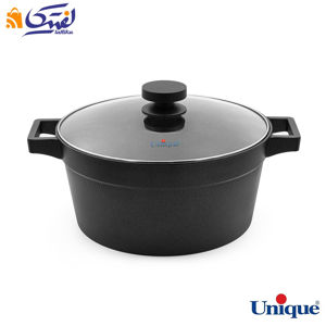 قابلمه سایز 32 یونیک کف گرانیت دیاموند UN-8910
