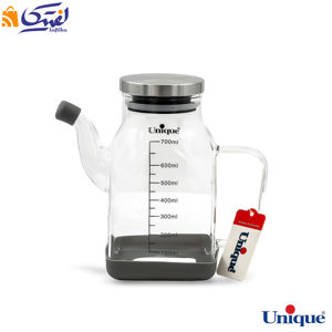 ظرف روغن ریز 700 میلی لیتر یونیک درب استیل UN-2030
