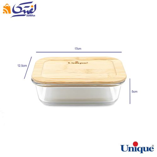 ظرف 4 تیکه فریزری پیرکس یوینک درب بامبو UN-1407