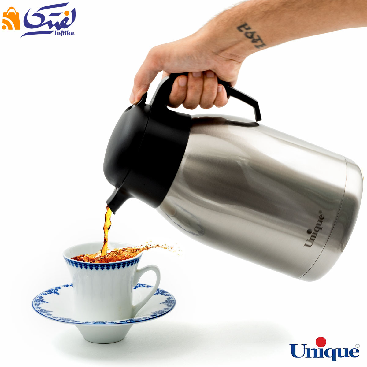 فلاسک 2 لیتر استیل بدون شیشه