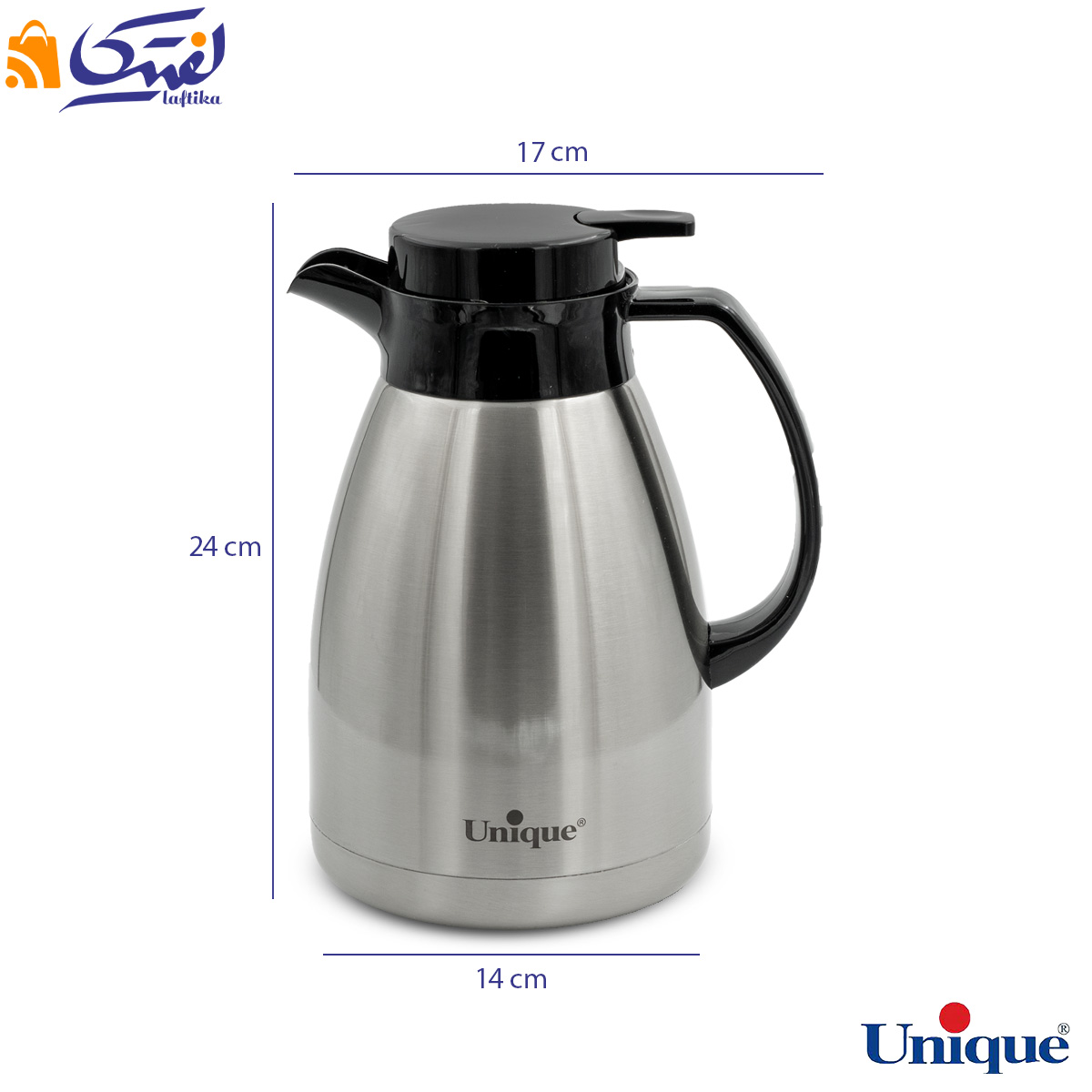 فلاسک 1/5 لیتر استیل بدون شیشه یونیک