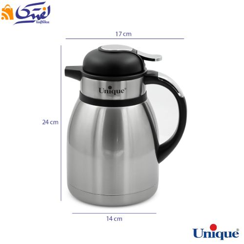 فلاسک استیل 1/5 لیتر بدون شیشه یونیک