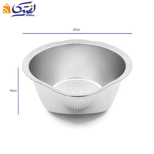 ابعاد آبکش استیل شستشو سبزیجات مدل W-24