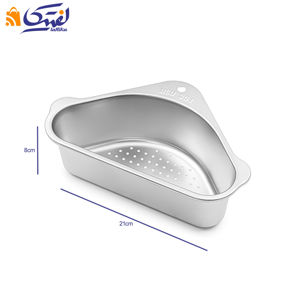 قیمت جا اسکاچ استیل مثلثی سینک مدل SUS304