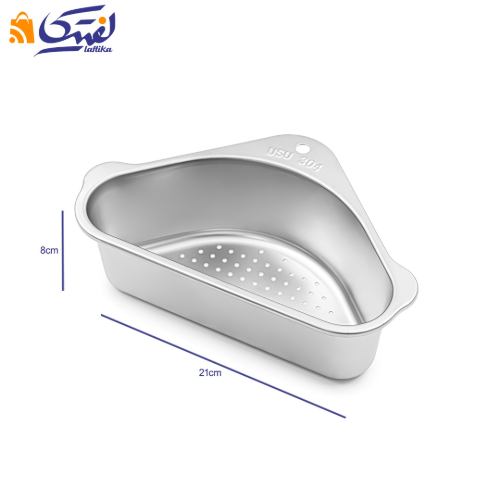 قیمت جا اسکاچ استیل مثلثی سینک مدل SUS304