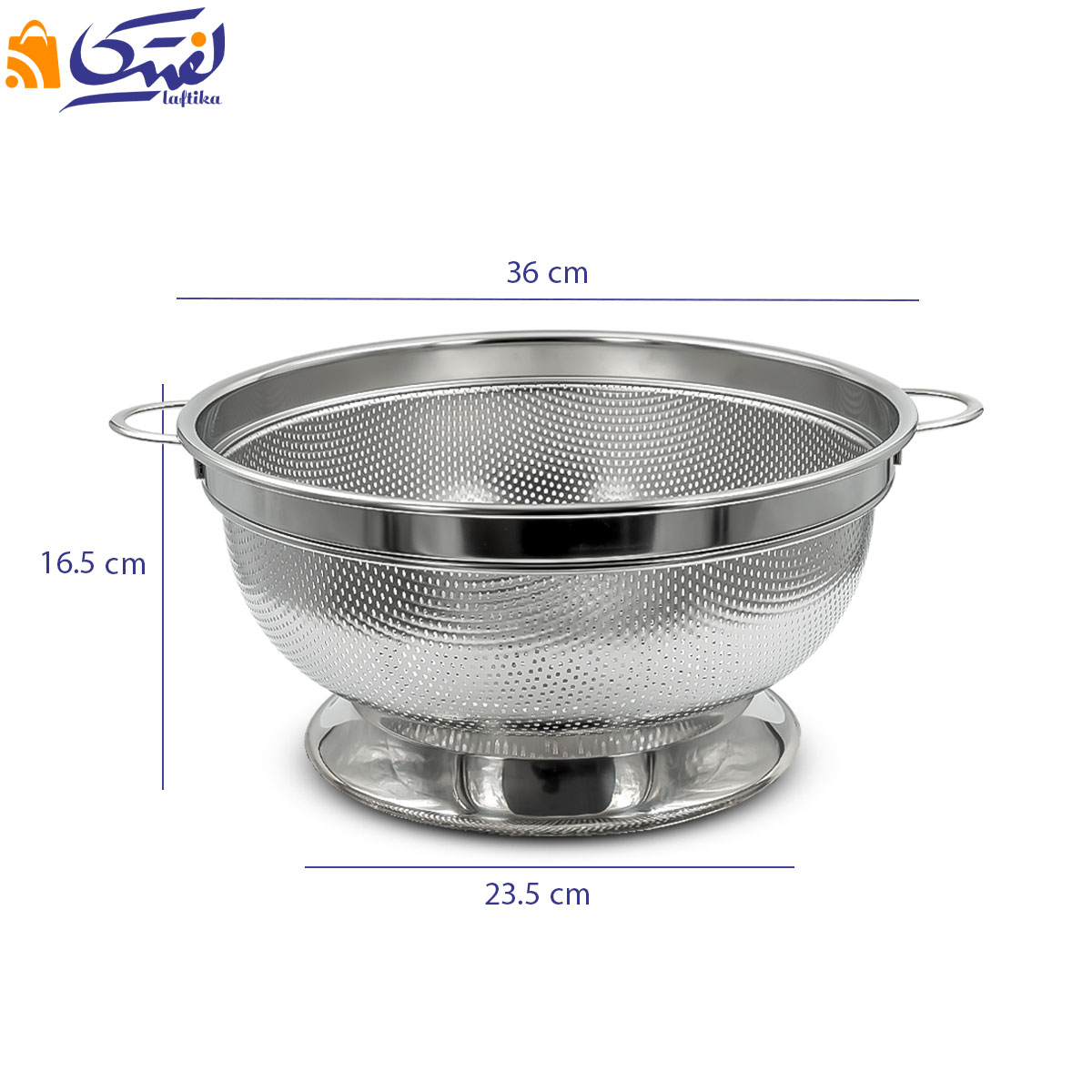 آبکش استیل پایه دار