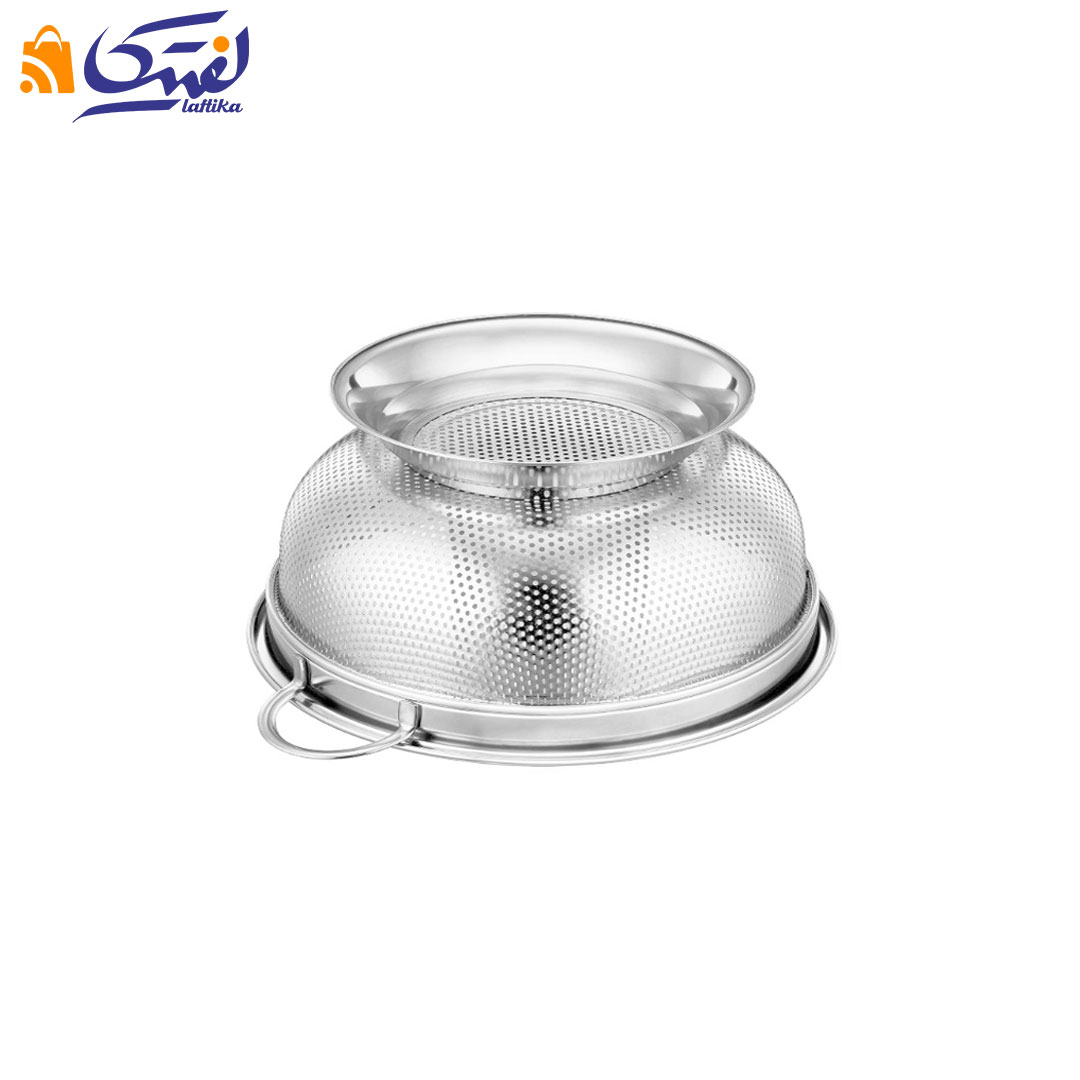 قیمت آبکش استیل پایه دار سایز 30