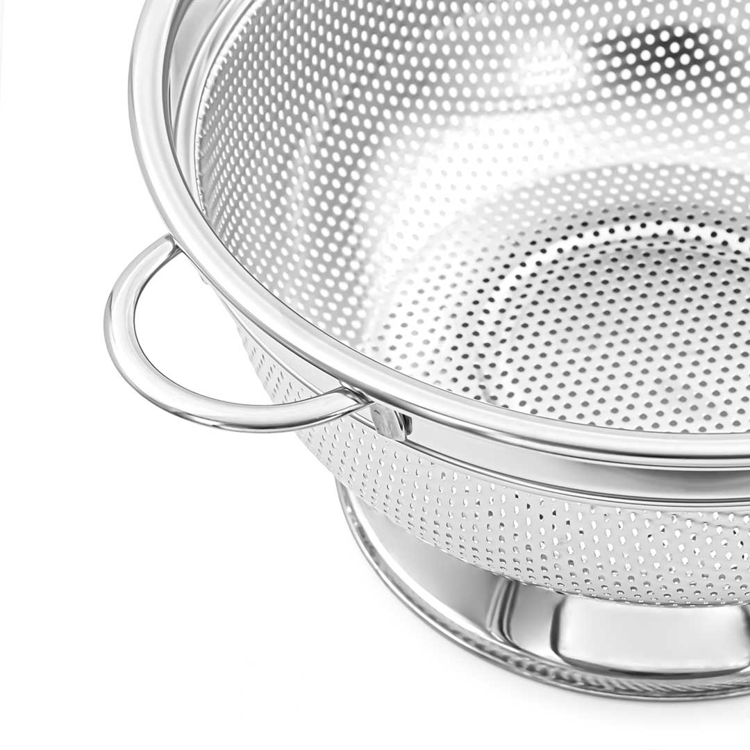 خرید آبکش استیل پایه دار سایز 30