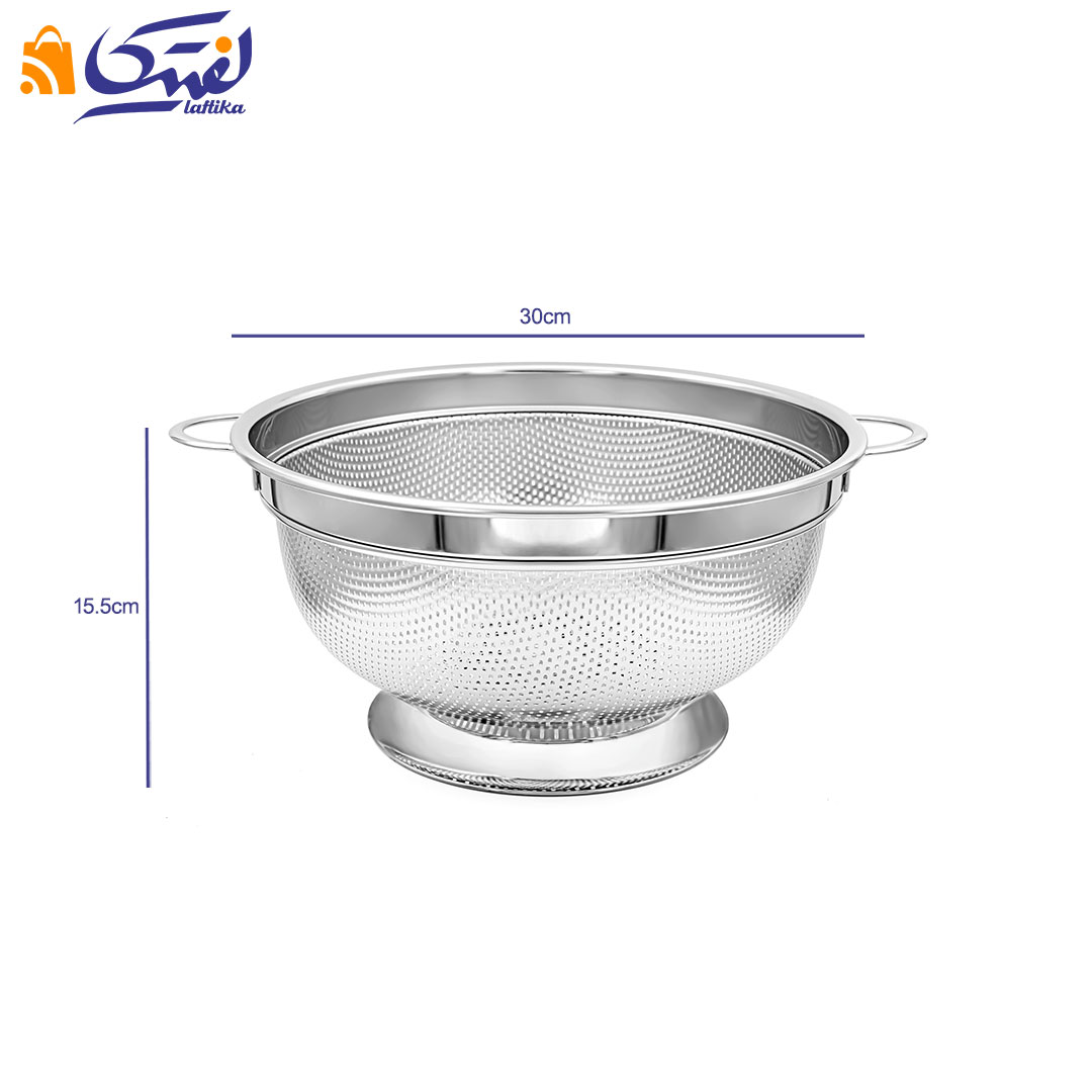 آبکش استیل پایه دار