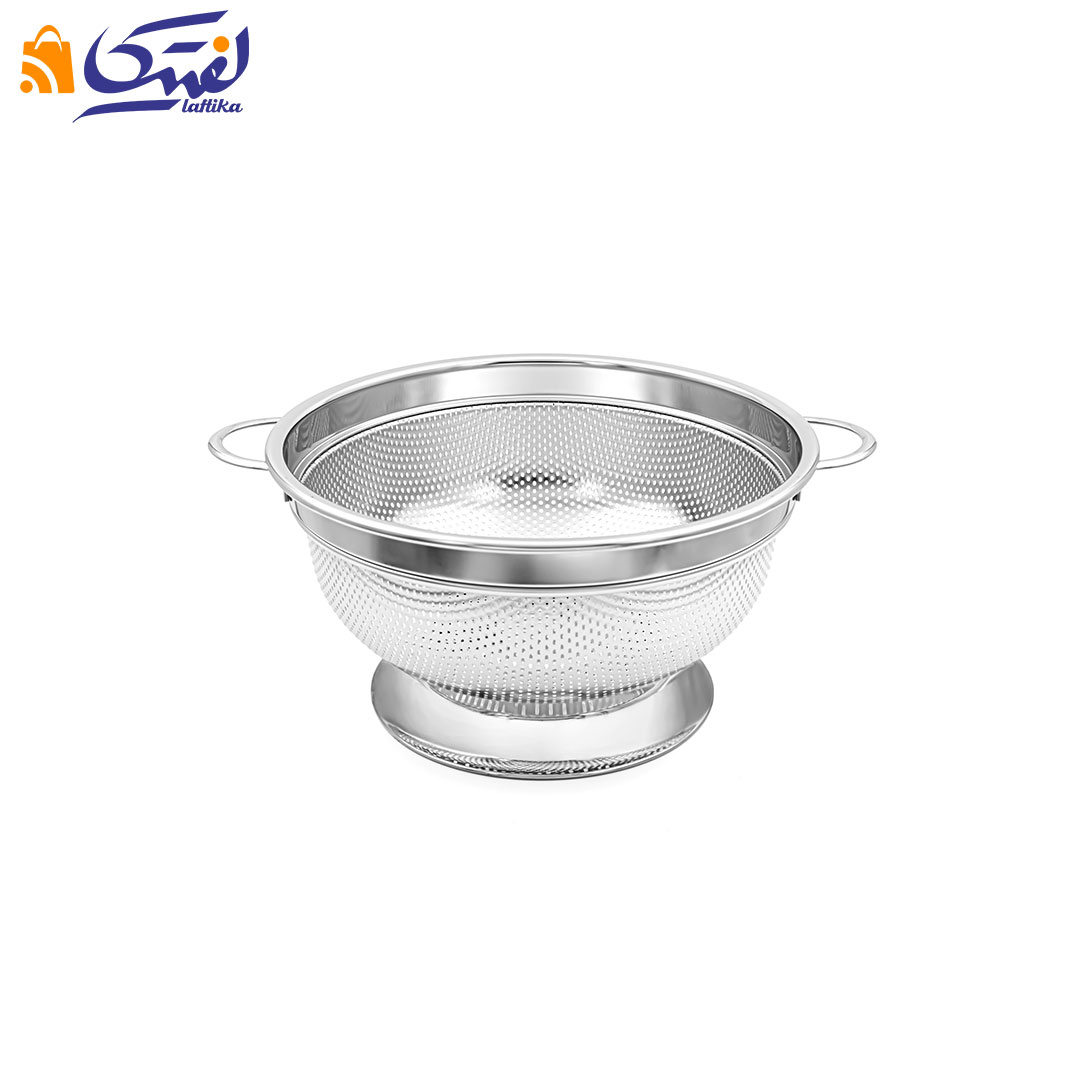 آبکش استیل پایه دار سایز 27