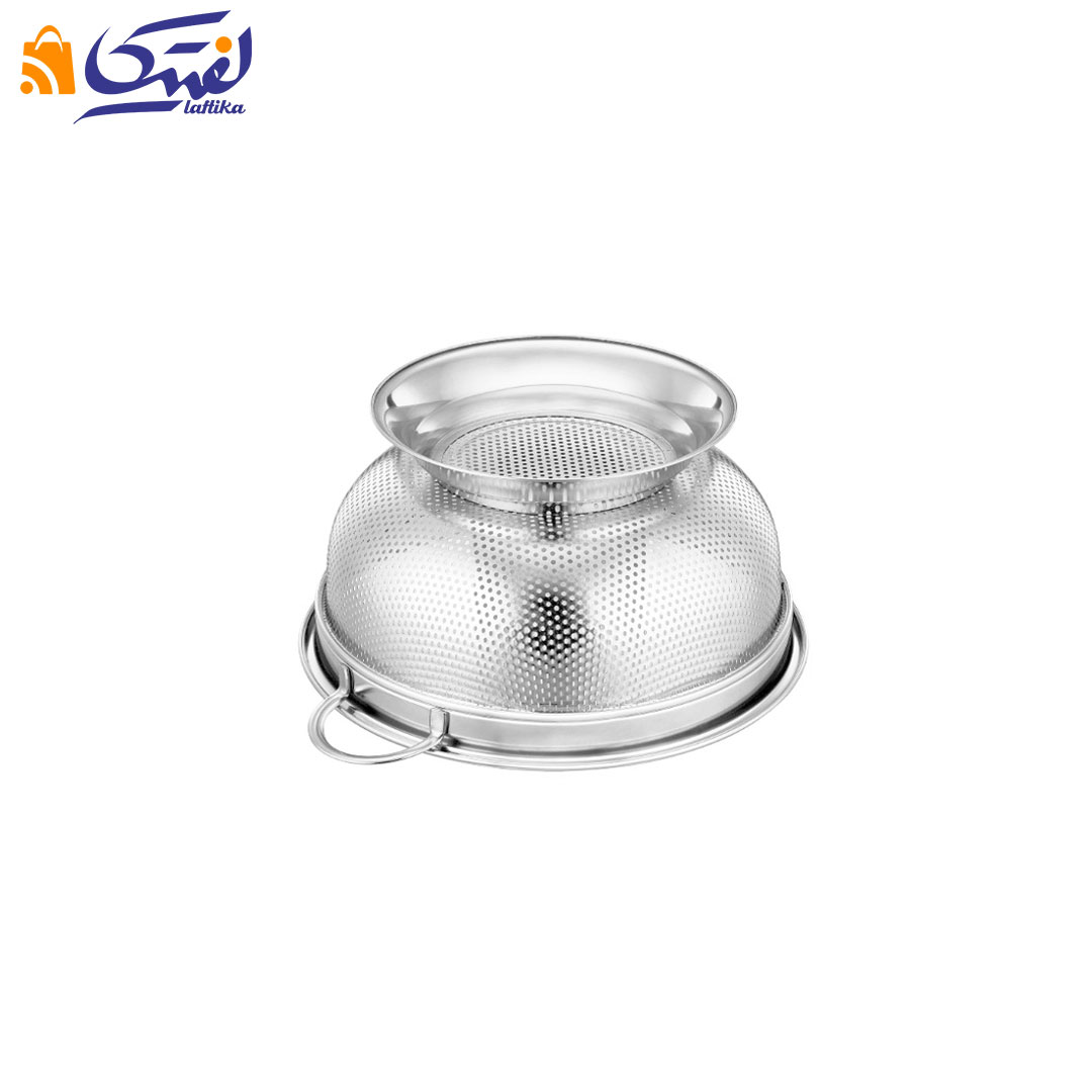 قیمت آبکش استیل پایه دار سایز 27