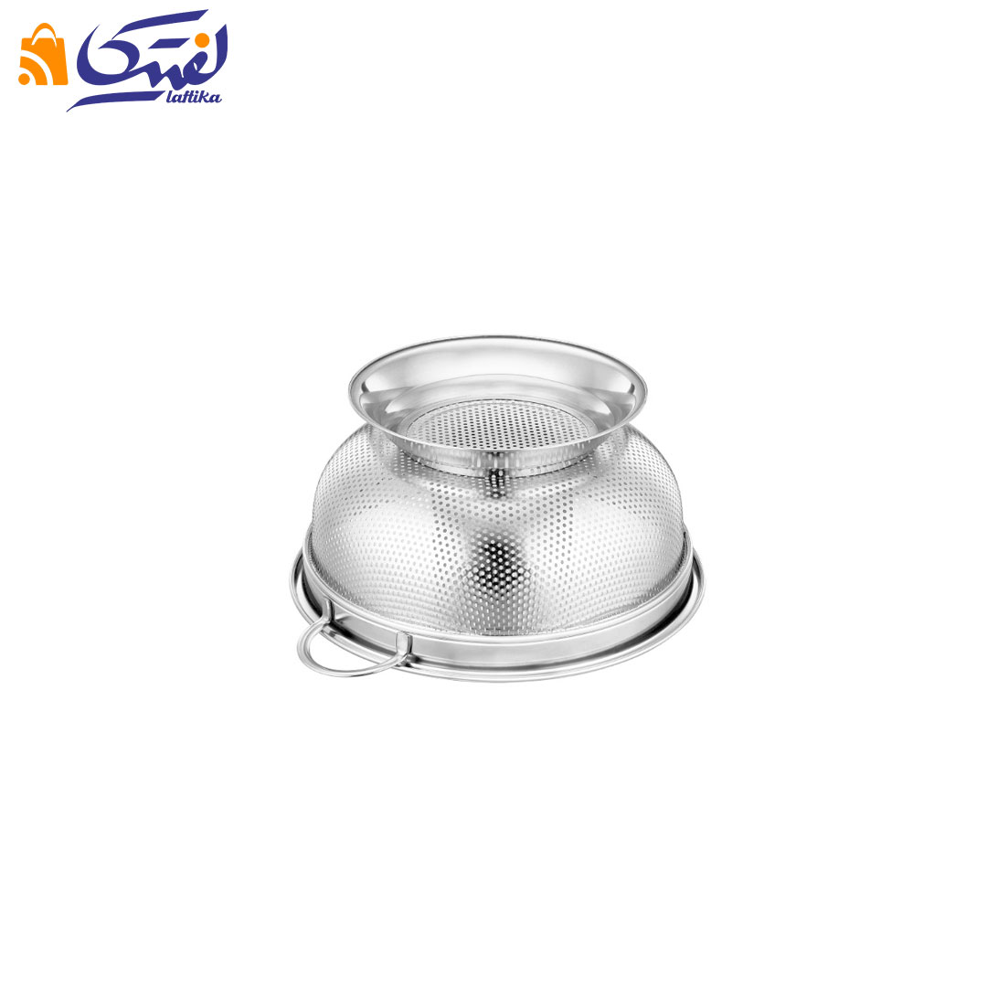 قیمت آبکش استیل پایه دار سایز 24