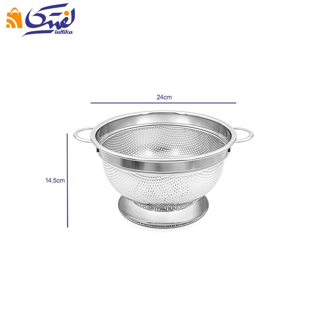 آبکش استیل پایه دار