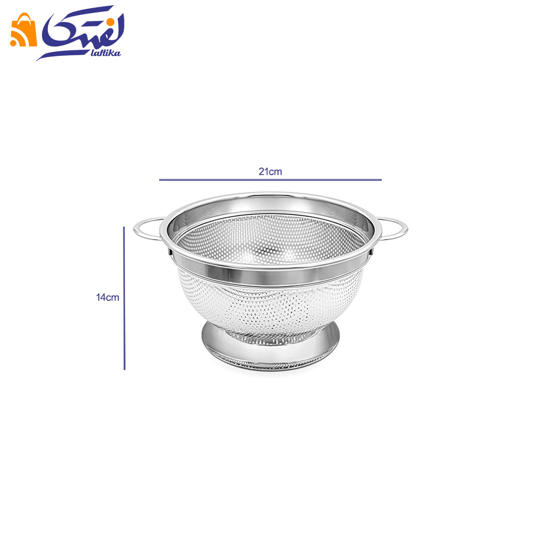 آبکش استیل پایه دار