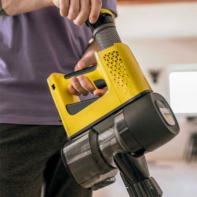 جاروی شارژی مدل VC4 Cordless برند کارچر