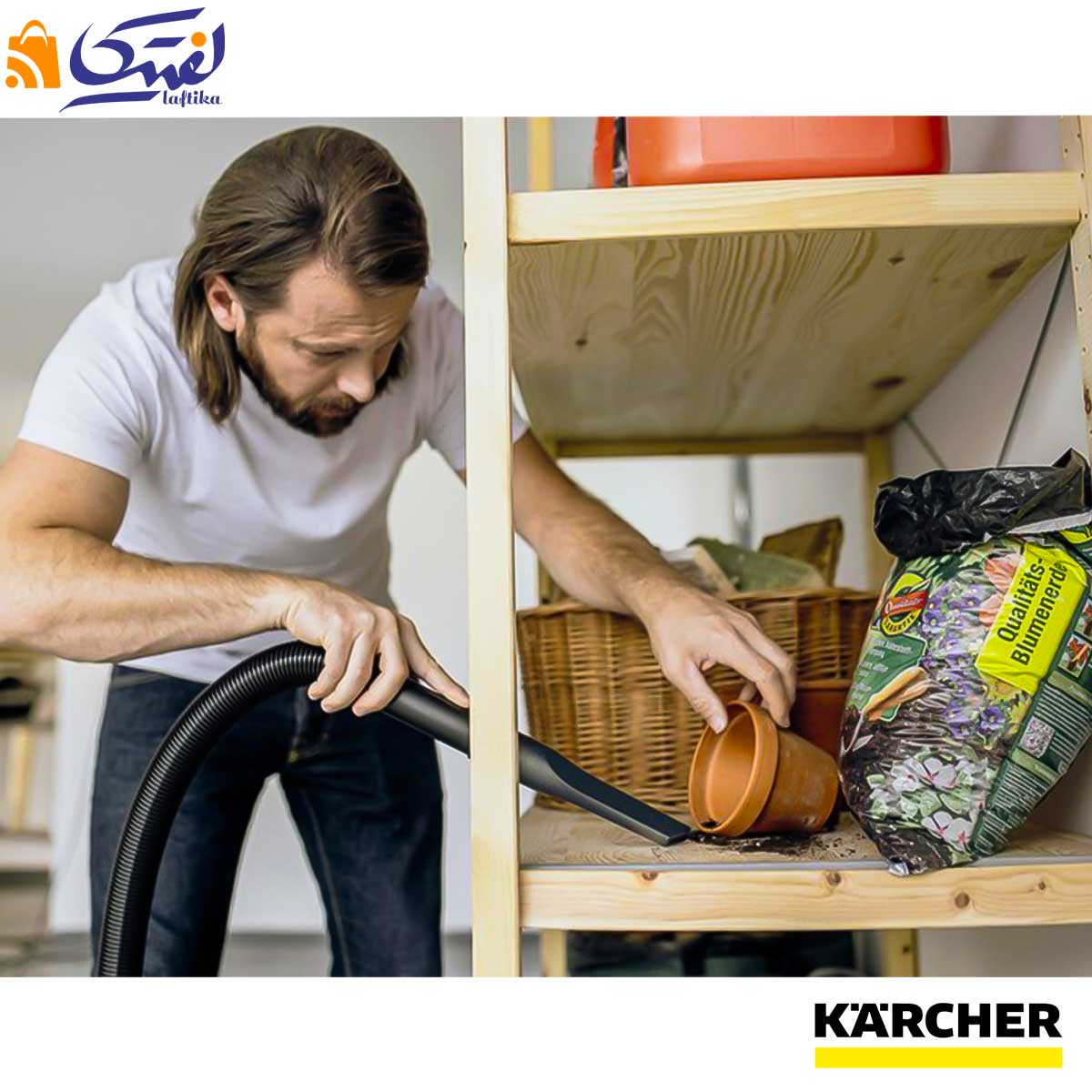 ویژگی‌های جارو برقی آب و خاک KWD1 کارچر