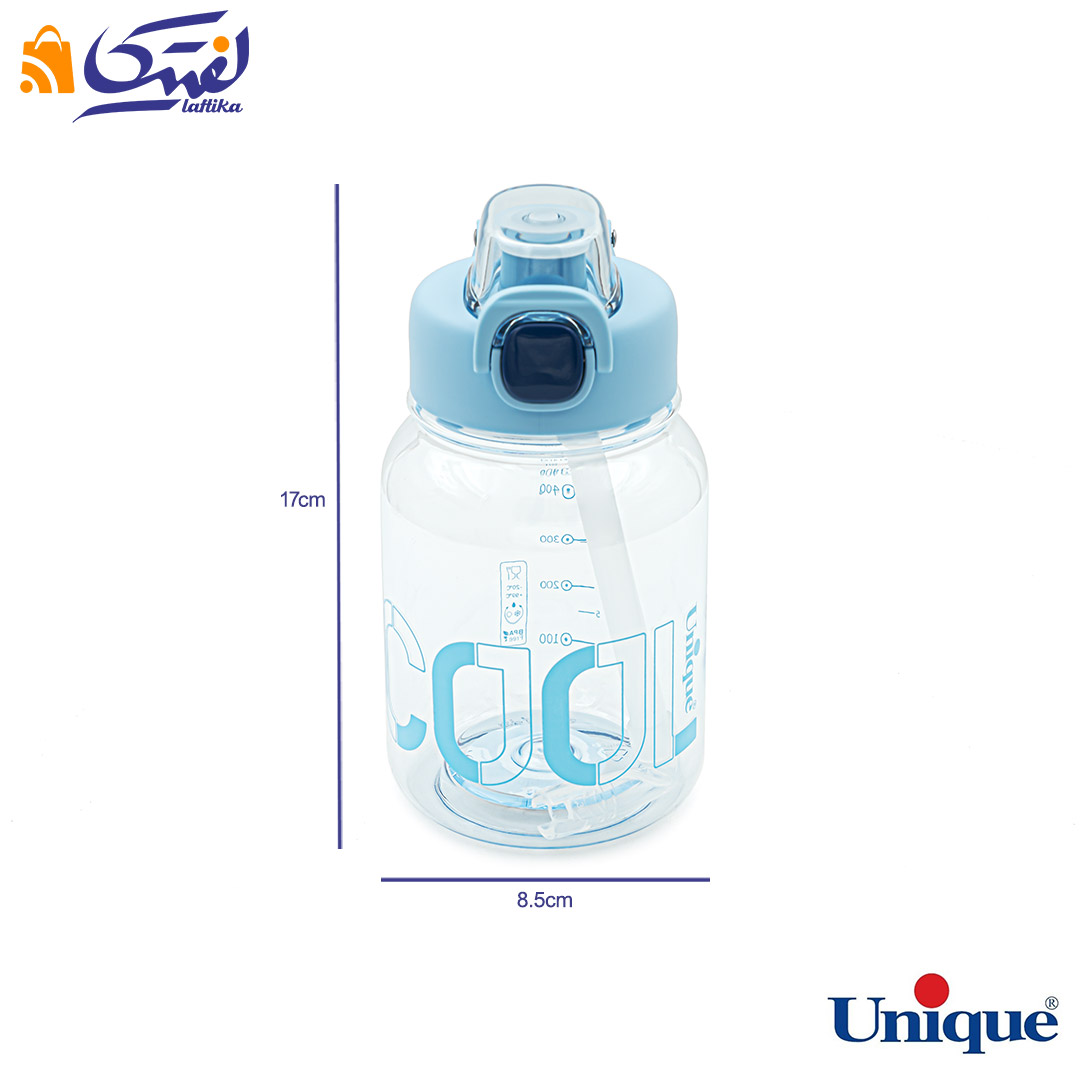 ابعاد بطری آب کودک تریتان 700 میلی لیتر یونیک UN-1922
