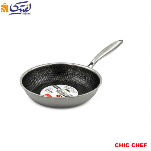 تابه استیل کربنی تک دسته
