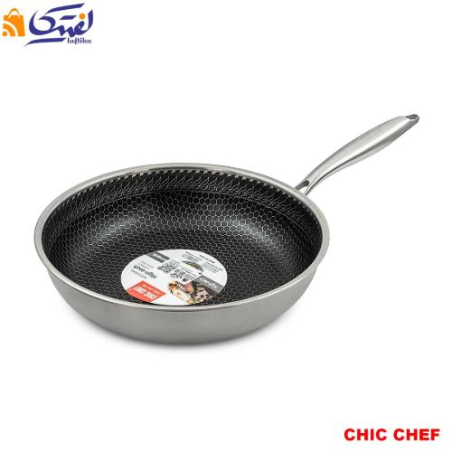 تابه استیل کربنی تک دسته