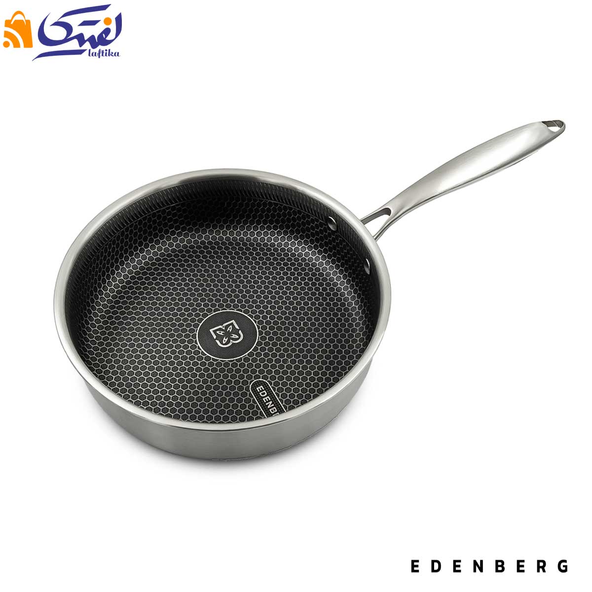 تابه استیل کربنی تک دسته EDENBERG