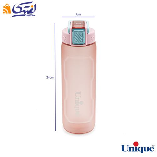 ابعاد بطری آب پلاستیکی 800 میلی لیتر یونیک UN-1916