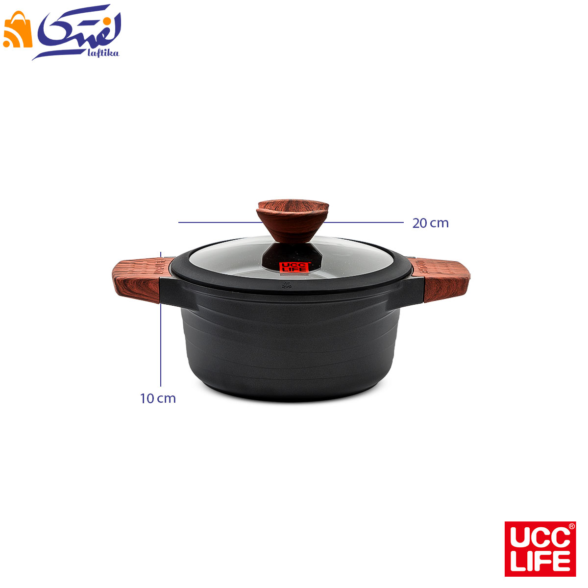 سرویس قابلمه گرانیتی 12 پارچه UCCLIFE