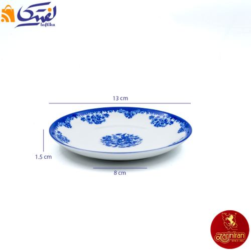 نعلبکی قهوه خوری چینی زرین