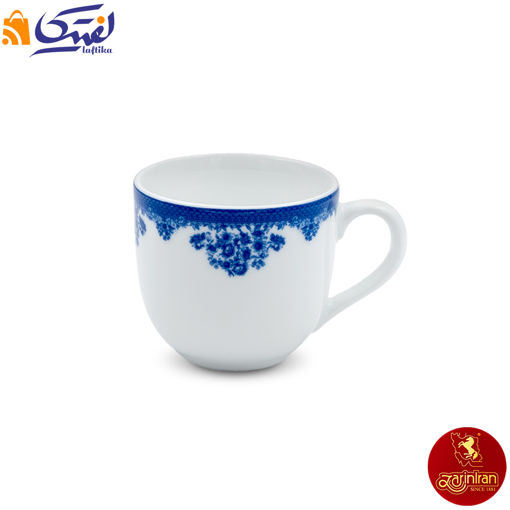 فنجان قهوه خوری چینی زرین ایتالیا اف فلورانس سایز 6