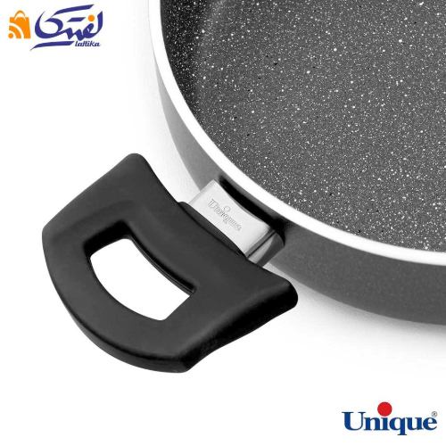 قیمت تابه دو دسته 28 یونیک کف گرانیت طوسی تیره UN-8126