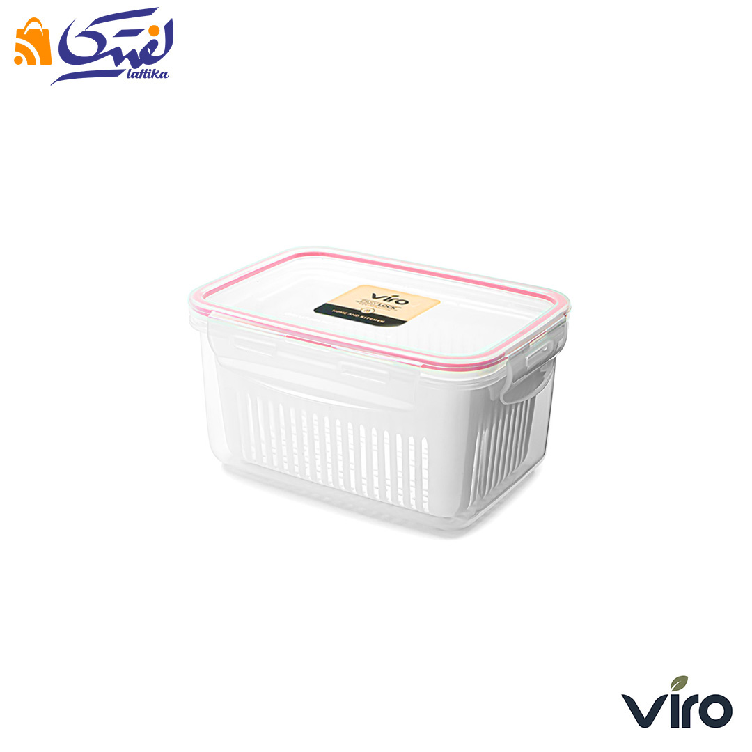 ظرف فریزری ایزی لاک پلاس ویرو سبد دار 620 میلی لیتر 211