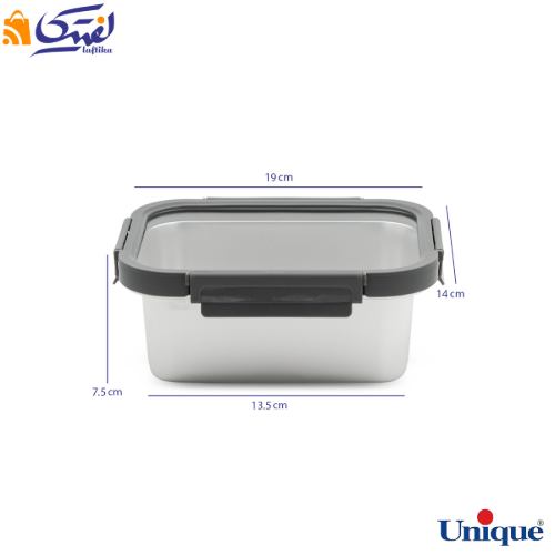 ست ظرف نگهدارنده استیل یونیک