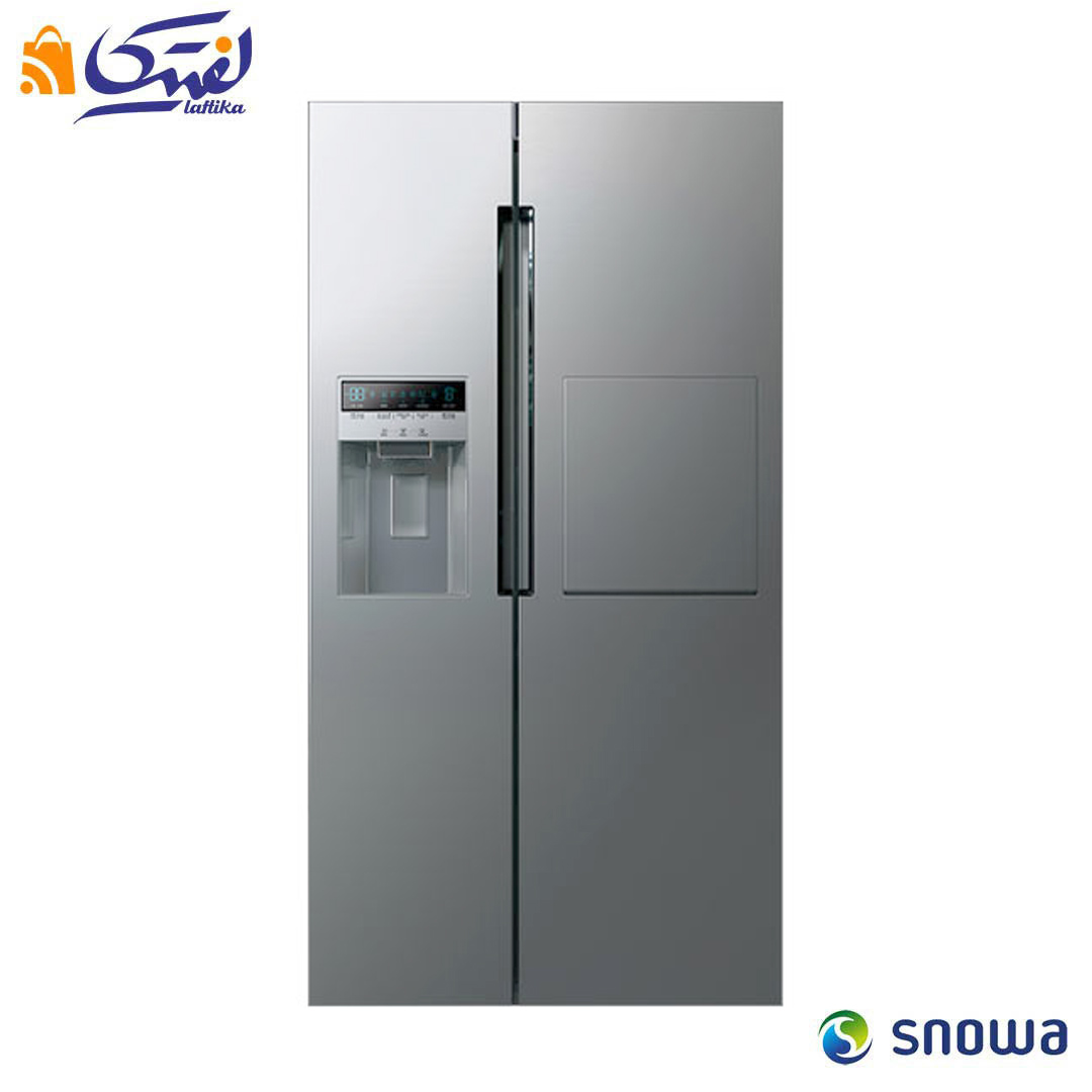 قیمت یخچال و فریزر ساید بای ساید اسنوا  سری هارمونی 28 فوت مدل S1Di-S100