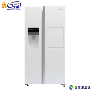 یخچال و فریزر ساید بای ساید اسنوا سری هایپر 27 فوت مدل S2Di-S110